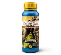 MADAME GROW Bone & Muscle 1L - Fertilizante CalMag Líquido - Calcio 11% y Magnesio 5% con Nitrógeno y Potasio - Corrige Carencias, Refuerza Tallos y Hojas - Crecimiento Vigoroso - Todas las Plantas