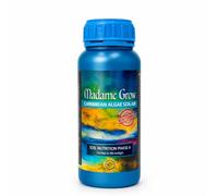 Madame Grow Caribbean Algae 500ml - Bioactivador de Algas del Atlántico | Algas con manitol, hierro y ácido algínico: suelo fértil y microbiano. Crecimiento y floración. Tierra, coco e hidro.