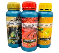 MADAME GROW Kit Acapulco - Fertilizantes o Abonos Orgánicos para Protección, Prevención y Nutrición de Plantas 420 (3 X 500 ml)