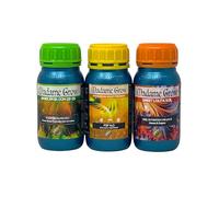 MADAME GROW Kit de Super Fertilizantes para Plantas 420 - Abonos Orgánicos - Crecimiento, Floración, Engorde, Protección y Nutrición - Grandes Cosechas (Oregon, 3 X 250 mm)