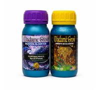 MADAME GROW Kit Election | Fertilizante Líquido Revienta Cogollos Crecimiento y Floración | Growth Accelerator + Bazooka Bloom K30 Fase II | Abono Orgánico 2 x 250 ml