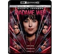 Madame Web (4K UHD Blu-ray) Dakota Johnson Sydney Sweeney (Importación USA)