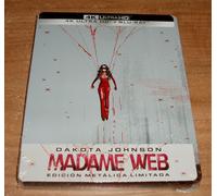 MADAME WEB 4K UHD+BLU-RAY STEELBOOK NUEVO PRECINTADO ACCION FANTASTICO A-B-C