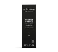 MÁDARA Age Pro Intense Wrinkle Serum 30 ml - Sérum antiarrugas altamente eficaz con ácido hialurónico para una elevación visible y un brillo juvenil, dermatológicamente probado