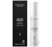 MÁDARA AGE PRO Smooth Crema de Día 50 ml - Crema Facial Antiedad e Hidratante con Ácido Hialurónico - Crema de Día Antiarrugas Cuidado de la Piel