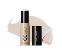 MÁDARA CC GO CC En Barra con Ceramidas y FPS 30#20 Ivory - Barra corrector de color 3 en 1 con protección solar mineral, unifica el tono de la piel, cubre rojeces y manchas