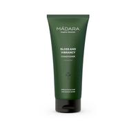 MÁDARA Organic Skincare | Acondicionador para Brillo y Vitalidad 200 ml - nutre, fortalece el Cabello, mejora el Brillo, Vegano, Certificado Ecocert, Envase Reciclable