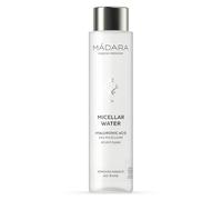 MÁDARA Organic Skincare | Agua micelar - 100 ml, limpiador sin aclarado, formulado con ácido hialurónico, jugo de aloe vera y extracto de raíz de peonía, vegano, certificado por Ecocert