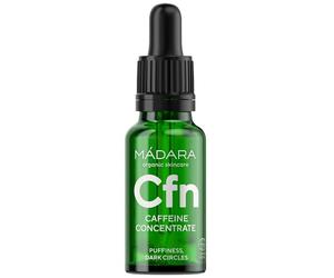 MÁDARA Organic Skincare | Concentrado de cafeína 17,5 ml - Potenciador de ingredientes activos personalizado para ojeras, hinchazón y enrojecimiento, aditivo energizante para el cuidado del rostro