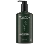MÁDARA Organic Skincare, CUIDADO CORPORAL Wild Woods Limpiador Hidratante 500ml - para Manos y Cuerpo con Extractos de Cola de Caballo y Absinto, Limpiador Natural Suave que Suaviza la Piel, Vegano