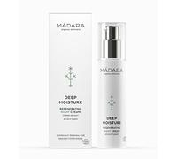 MÁDARA Organic Skincare | DEEP MOISTURE Crema de Noche Regeneradora 50 ml - Hidratante Facial Rica con Antioxidantes y Extractos Botánicos, Vegana, Certificada Ecocert, Envase Reciclable