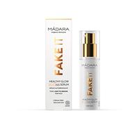 MÁDARA Organic Skincare | FAKE IT Sérum Autobronceador Healthy Glow 30 ml - Autobronceador Facial para Pieles Claras a Medias, proporciona un Bronceado Uniforme durante la Noche