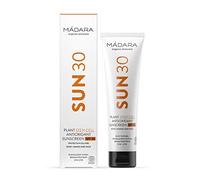 MÁDARA Organic Skincare | FPS30 Protector Solar Corporal Antioxidante con Células Madre Vegetales - 100 Ml, Protección UVA/UVA de Amplio Espectro, Con Células Madre de Northern Dragonhead