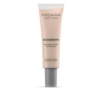 MÁDARA Organic Skincare | SKINONYM Base de Maquillaje Semimate con Péptidos #20 Ivory 30 ml - Base Natural con Péptidos que favorecen la Producción de Colágeno, Acabado Semimate