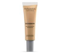 MÁDARA Organic Skincare | SKINONYM Base de Maquillaje Semimate con Péptidos #50 Golden Sand 30 ml - Base Natural con Péptidos que favorecen la Producción de Colágeno, Acabado Semimate