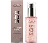 MÁDARA Organic Skincare | SOS Gelatina Hidratante de Rosas 75 ml - Con Agua de Rosas Orgánica, Textura Ligera, sin Aceites, Hidratante y Calmante, beneficiosa para Pieles Secas y con Problemas, Vegana