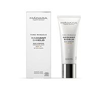 MÁDARA Organic Skincare | Time Miracle Radiant Shield Day Cream SPF15-40 ml, Age-defying moisturiser, With Hyaluronic acid, Invisible UVA/UVB protection, Hydrating, Smoothing