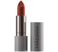 MÁDARA Organic Skincare | VELVET WEAR Lápiz labial cremoso mate 3,8 g - Barra de labios hidratante con acabado satinado y color intenso (#33 Magma)