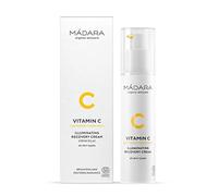 MÁDARA Organic Skincare | VITAMIN C Crema Facial Iluminadora 50 ml - Con Vitamina C Estabilizada, Ácido Hialurónico y Extracto de Algas Marinas, Ayuda a Iluminar, Hidratar e Igualar el Tono