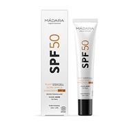 MÁDARA Protector Solar Facial Mineral SPF50 40 ml - con Ácido Hialurónico