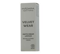 MÁDARA Velvet Wear lápiz labial crema mate 33 magma 3,8 g