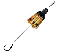 Madcat A-Static Adjusta Clonk Teaser - Teaser (33 cm, tamaño 8/0, 100 g), color negro