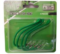 Madcat A-Static Classic Catfish Hooks - 4 ganchos para pared, tamaño: 8/0