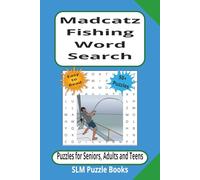 Madcatz Fishing Word Search: Word searches with easy to read print about Madcatz fishing, Baits, Tackle, and more | 6x9 inches, 110 pages | 50+ puzzles… Gift for vacations, holidays and free times
