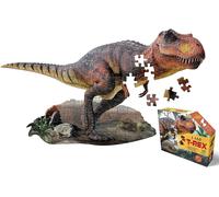 Madd Capp 884014 Shape Junior Contour Jigsaw Puzzle T-Rex for (Importación USA)