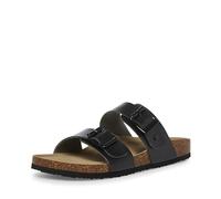 Madden Girl Brando, Sandalias Planas Mujer, Negro Paris, 38 EU