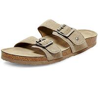 Madden Girl Brando, Sandalias Planas Mujer, Tela Gris Pardo, 43 EU