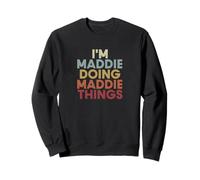 Maddie Name Maddie Personalized Name First Given Sudadera