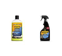 Maddox Detail 10501 champú para Coche con Cera Carnauba + 10101 Wheel Brightener- Limpiador de Llantas (500 ml)