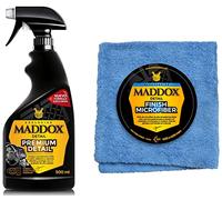 Maddox Detail 30102 Premium Detail Limpiador De Salpicaderos con Abrillantador + Finish Microfiber Paño De Microfibra 40 X 40 Cm. Robusta Y Sin Pelusa