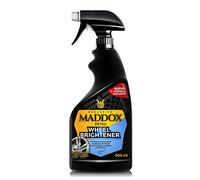 Maddox Detail - Limpiador de Llantas sin Ácido | Limpia Llantas Coche, Elimina Ferodo y Grasa, Seguro para Aluminio | Desengrasa, Limpia y Abrillanta Ideal para Detailing Coche |Wheel Brightener 500ml