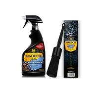 Maddox Detail - Pack Limpia Llantas, Elimina Residuos y Limpia a Fondo con el Cepillo | Iron Decontaminant + Exterior Cleaning Brush (Iron Decontaminant + Exterior Cleaning)