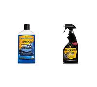 Maddox Detail - Wash & Wax - Champú Concentrado con Cera Carnauba. Limpia, abrillanta y Protege. 500 ml + Premium Detail - Limpiador de Salpicaderos con Abrillantador, 500ml