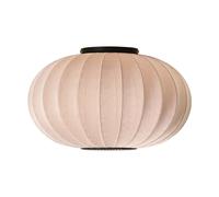 Made By Hand Lámpara de pared y techo Knit-Wit 57 Oval Sand stone