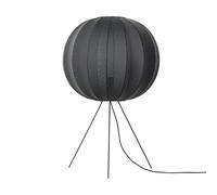 Made By Hand Lámpara de pie Knit-Wit 60 Round Medium Black