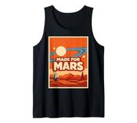 Made for Mars - Funny Space Exploration Mars Astronomy Camiseta sin Mangas