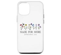 Made for More Christian Ephesians 2:10 Bible Verse God Quote Carcasa para iPhone 12/12 Pro