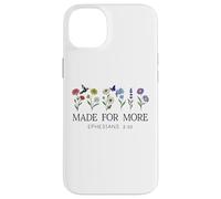 Made for More Christian Ephesians 2:10 Bible Verse God Quote Carcasa para iPhone 14 Plus