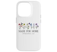 Made for More Christian Ephesians 2:10 Bible Verse God Quote Carcasa para iPhone 14 Pro