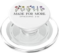 Made for More Christian Ephesians 2:10 Bible Verse God Quote PopSockets PopGrip para MagSafe