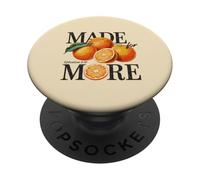 Made For More Christian Oranges versículo bíblico retro vintage PopSockets PopGrip Adhesivo