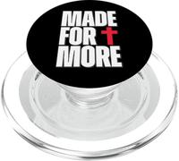 Made for More Cross Christian Faith Purpose Driven Life PopSockets PopGrip para MagSafe