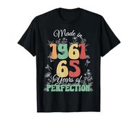Made in 1961 Vintage 65th Birthday 65 Years of Perfection Camiseta