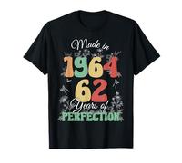 Made in 1964 Vintage 62nd Birthday 62 Years of Perfection Camiseta