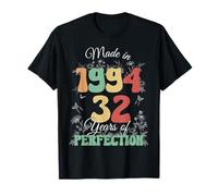 Made in 1994 Vintage 32nd Birthday 32 Years of Perfection Camiseta