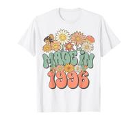 Made In 1996 Daisy Hippie Groovy Wildflower 30th Birthday Camiseta